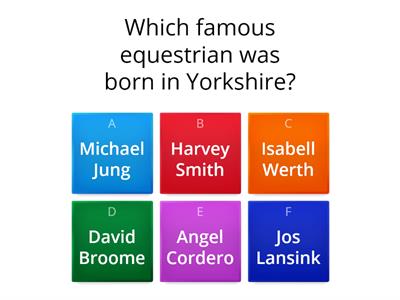 Famous Equestrians