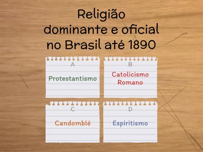 Religiões no Brasil