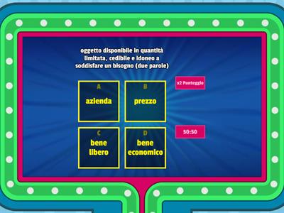 Quiz show economia aziendale