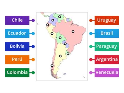 América del Sur - Jižní Amerika 