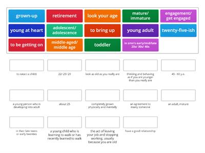 Stages of life