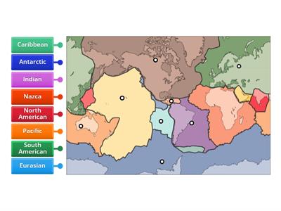 Name the tectonic plates!