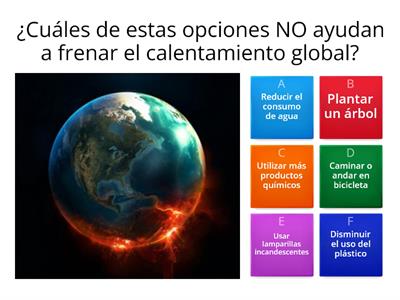 Qué hacer para frenar el calentamiento global