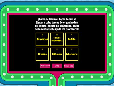 Juego de concurso: ¿cuánto aprendí de Secundaria?