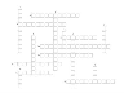 Cold War Intro/Review Crossword