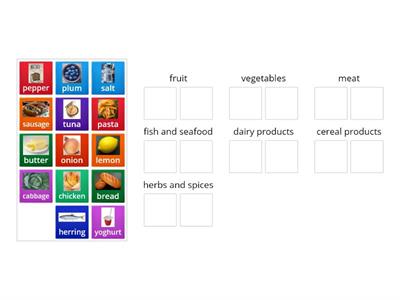  Preparing and cooking food. CATEGORIES