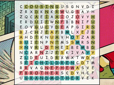 Family Word Search