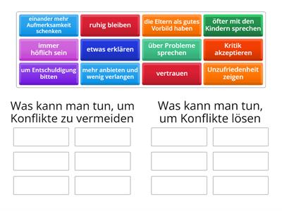 Konflikte lösen - Konflikte vermeiden 