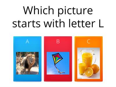 letter L English 