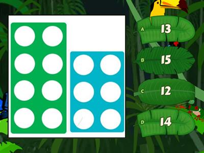 Numicon Addition up to 20 Quiz 