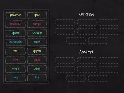 Group the nouns