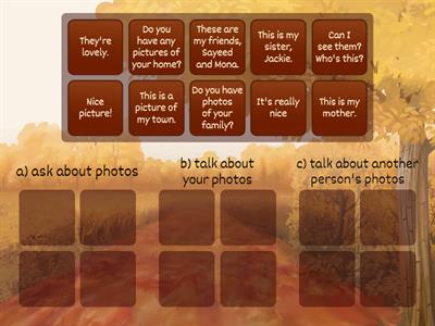 Asking and Talking About Photos