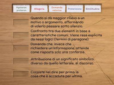 Le principali figure retoriche - Definizione (Parte 2)