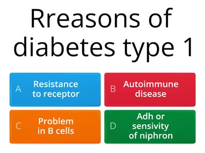 The difference between Diabetes diseases 