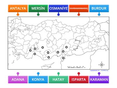 AKDENİZ BÖL. İLLERİ