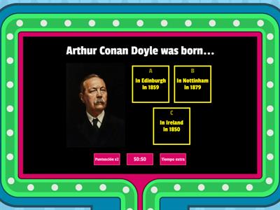 Dame Agatha Mary Clarissa Miller/ Sir Arthur Conan Doyle