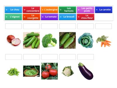 Les légumes 2eme primaire