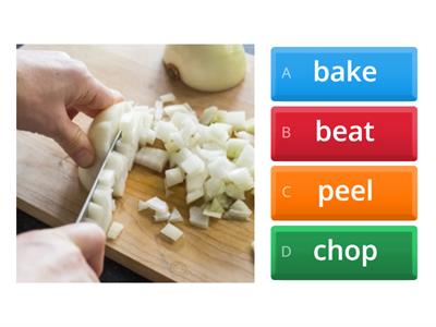 Go getter 3. Unit 6. Cooking verbs