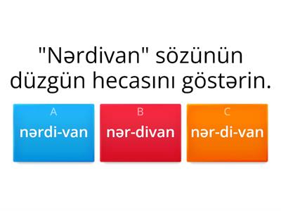Azərbaycan dili 2-ci sinif