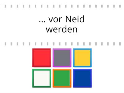 Farben: Redewendungen