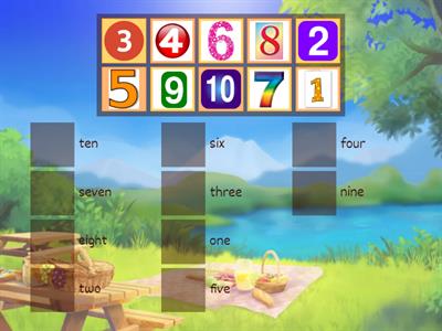 Numbers Wordwall 1 10 - Учебные ресурсы