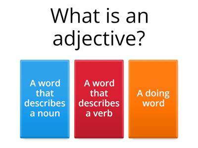 Adjectives lesson plenary แก้ไข