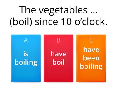 Present Perfect Continuous