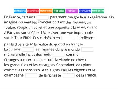 Les stéréotypes français