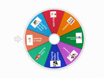 Spin the Wheel: Hobbies and Sports