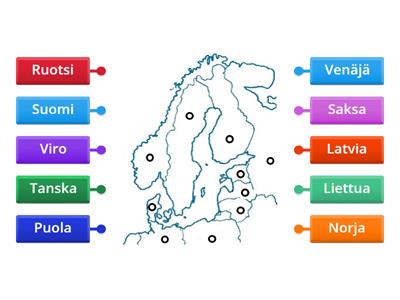 Suomen naapurimaat