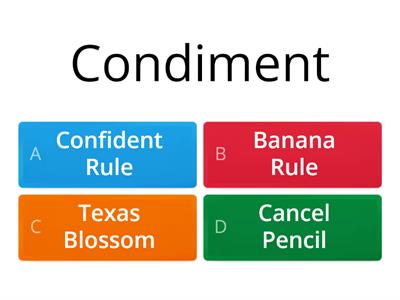 Barton 4.11 Confident Rule