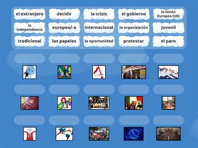 Vocabulario I  Puente 2 Unidad 2