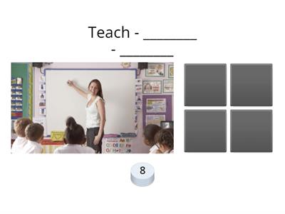 Green belt : the “GHT” verbs