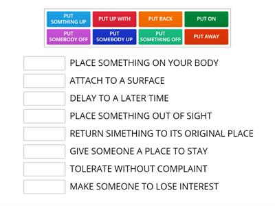 VERBS AND PREPOSITIONS REVIEW FIRST