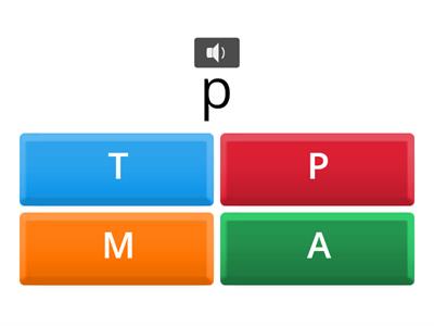 ML(SDAGPTI) Lowercase Capital Match Up Quiz