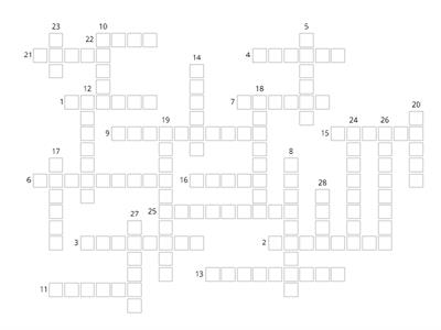 Haikyuu!! Crossword Puzzle