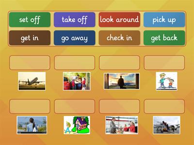 Prepare 4 Phrasal verbs Travel