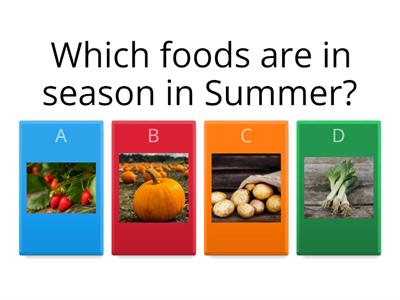 Seasonality of Foods