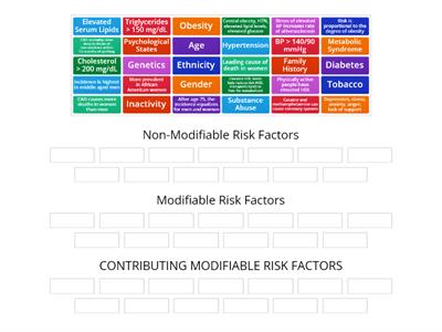 Risk Factors for Coronary Artery Disease (CAD)