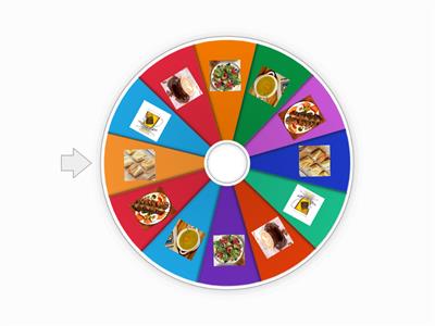 Turkish food wheel