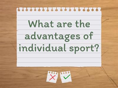 sport related questions
