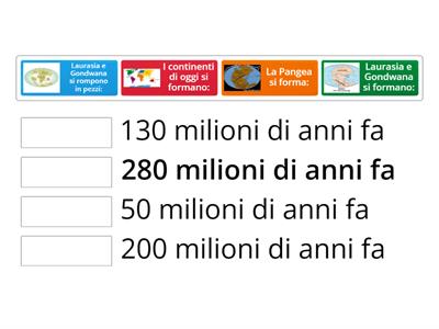 Formazione Continenti