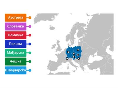 Средња Европа - државе