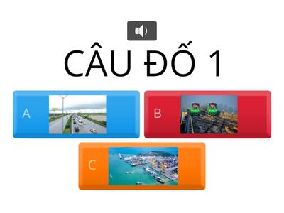 CÂU ĐỐ VỀ GIAO THÔNG