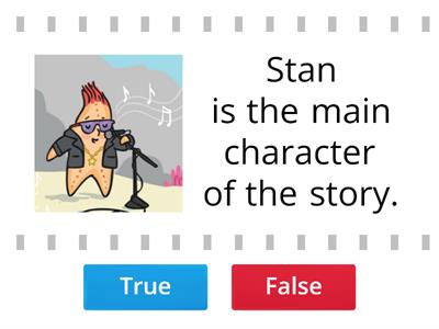 Starry eyed Stan- Story Questions