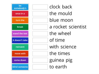 Idioms science