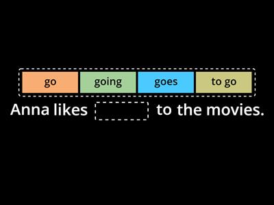 Verbs followed by gerunds