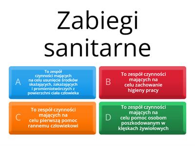 ŚRODKI OCHRONY PRZED SKAŻENIAMI