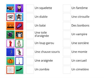 Halloween FLE vocabulaire