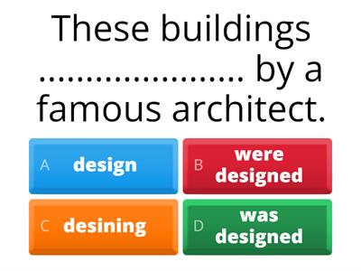 G8 Present and Past Simple Passive Voice